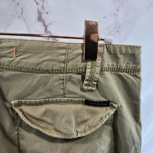 Saturday Sunday Shorts Womens 25 Low Rise Utility Safari Cuffed Convertible - Picture 10 of 11